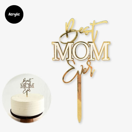 Happy Mother's day banner gift flower and decoration