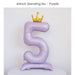 All 40 inch Standing Number Balloon