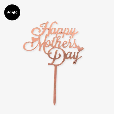 Happy Mother's day banner gift flower and decoration