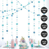 [SG Instock] Decorative Banner Garland Circle Star Flag Bunting Happy Birthday Party Decoration