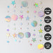 [SG Instock] Decorative Banner Garland Circle Star Flag Bunting Happy Birthday Party Decoration