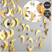 [SG Instock] Decorative Banner Garland Circle Star Flag Bunting Happy Birthday Party Decoration