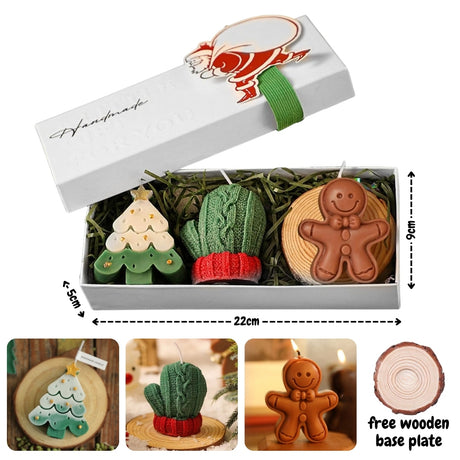 Christmas Scented Candle Creative Gift box Set