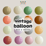 Vintage Latex Balloon 12 inch 5 inch