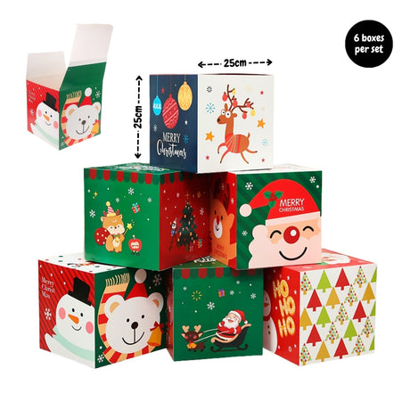 Christmas Banner balloon Decoration Backdrop Stacking display box Photo props