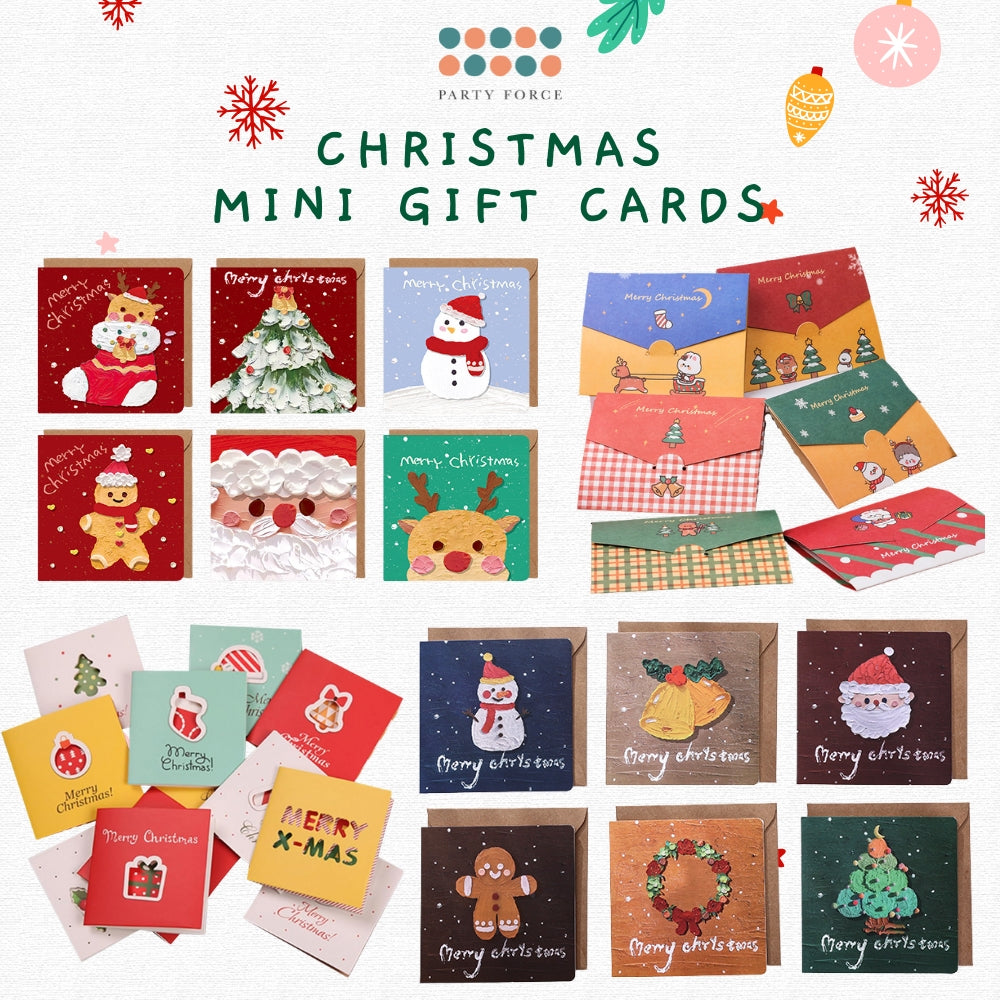 Mini Christmas gift Card with Envelope