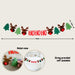 Christmas Banner balloon Decoration Backdrop Stacking display box Photo props