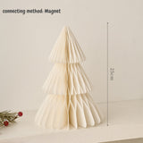 Honeycomb Display Christmas Tree Paper folding origami for tabletop counter top shelf display