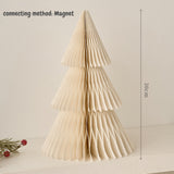 Honeycomb Display Christmas Tree Paper folding origami for tabletop counter top shelf display