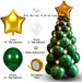Christmas Banner balloon Decoration Backdrop Stacking display box Photo props