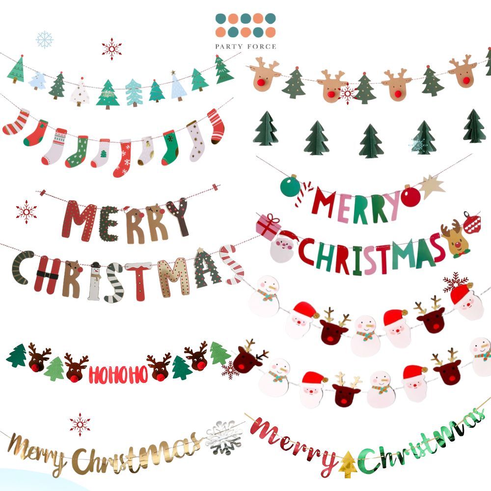 Christmas Banner Garland Decoration Christmas fairy Light