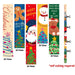 Christmas Banner balloon Decoration Backdrop Stacking display box Photo props