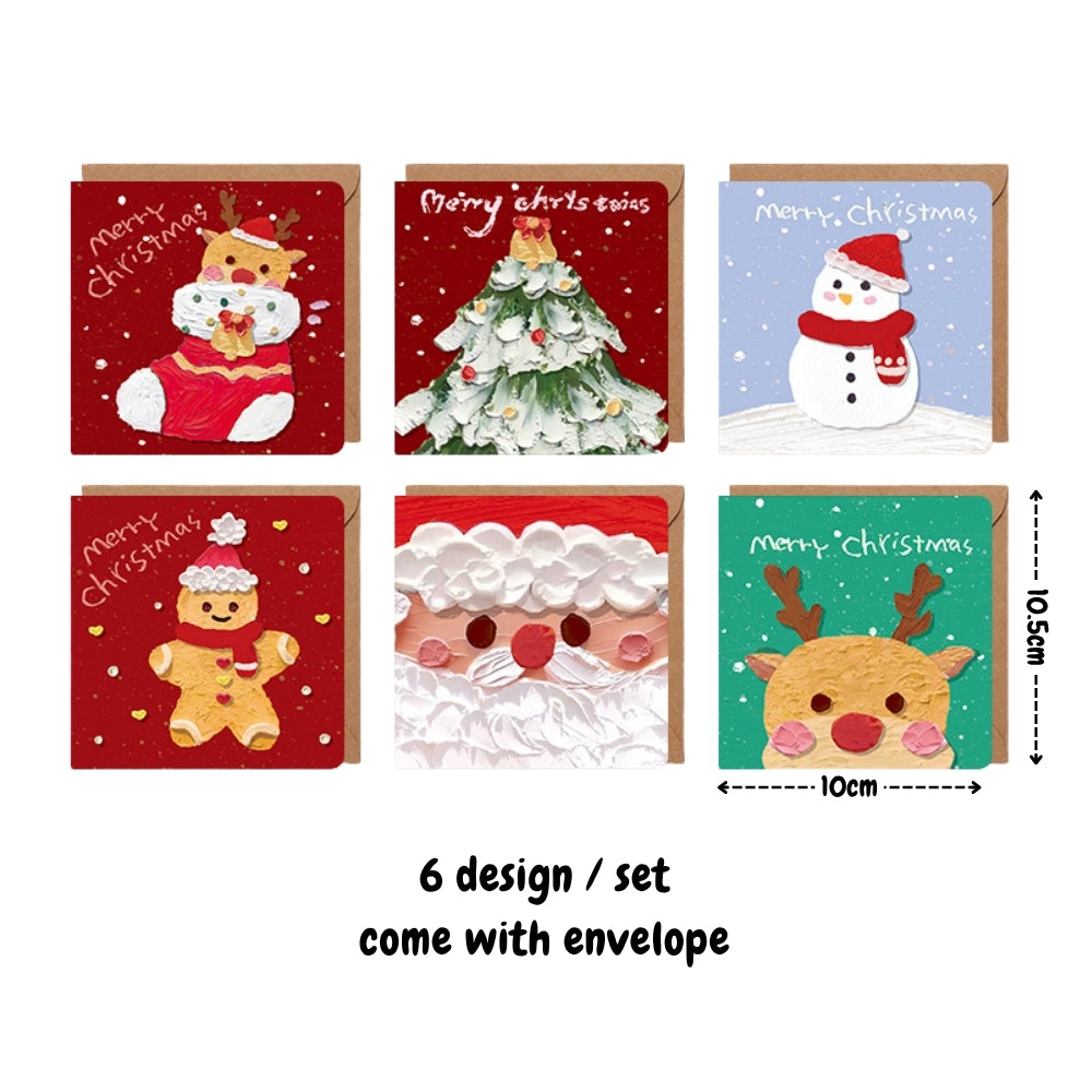 Mini Christmas gift Card with Envelope