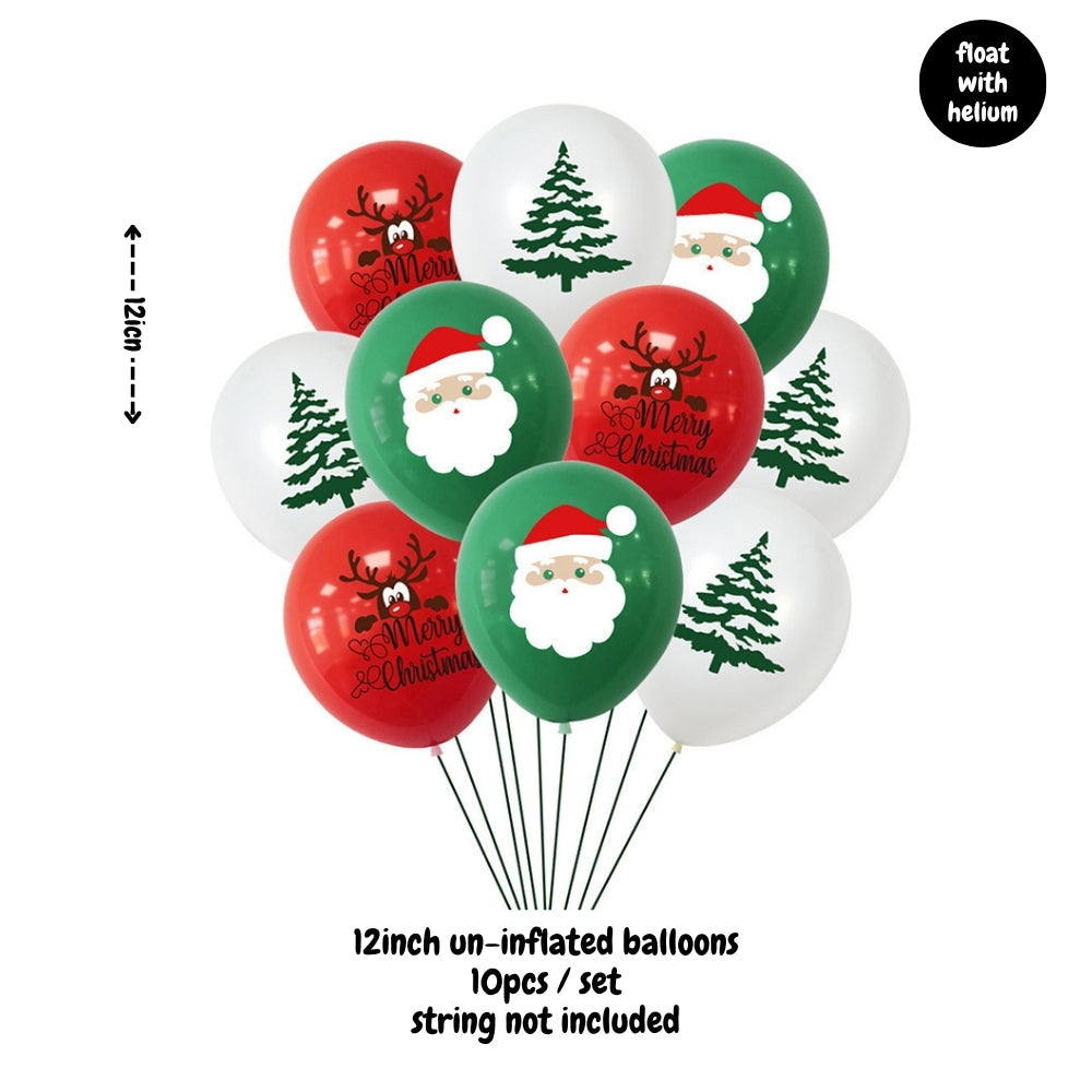 Christmas Balloon Garland Balloon Bouquet for christmas Decoration