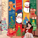 Christmas Banner balloon Decoration Backdrop Stacking display box Photo props