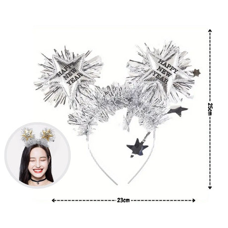 Happy New Year party Decoration Foil Balloon Tableware for New Year Party Decoration