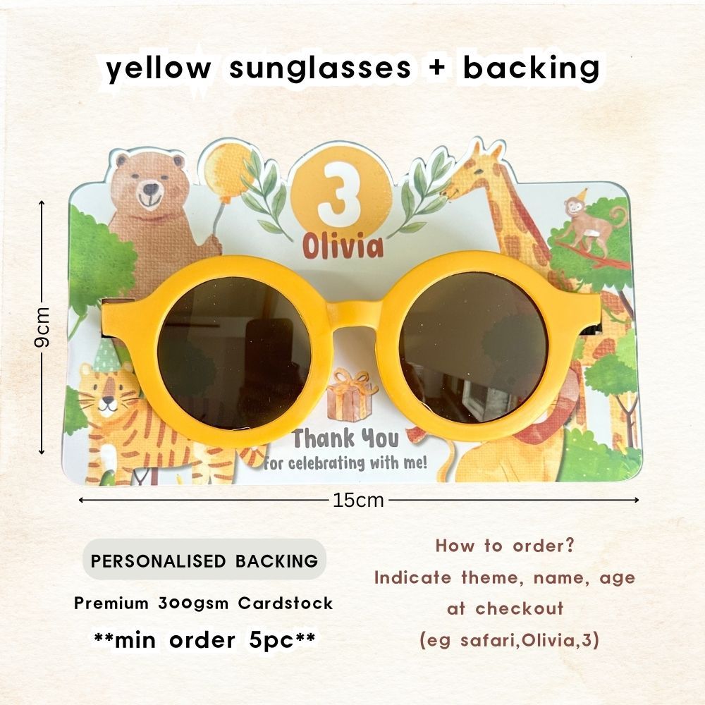 Kids Party Glasses Children SunGlasses Shades Foldable Sun Glasses
