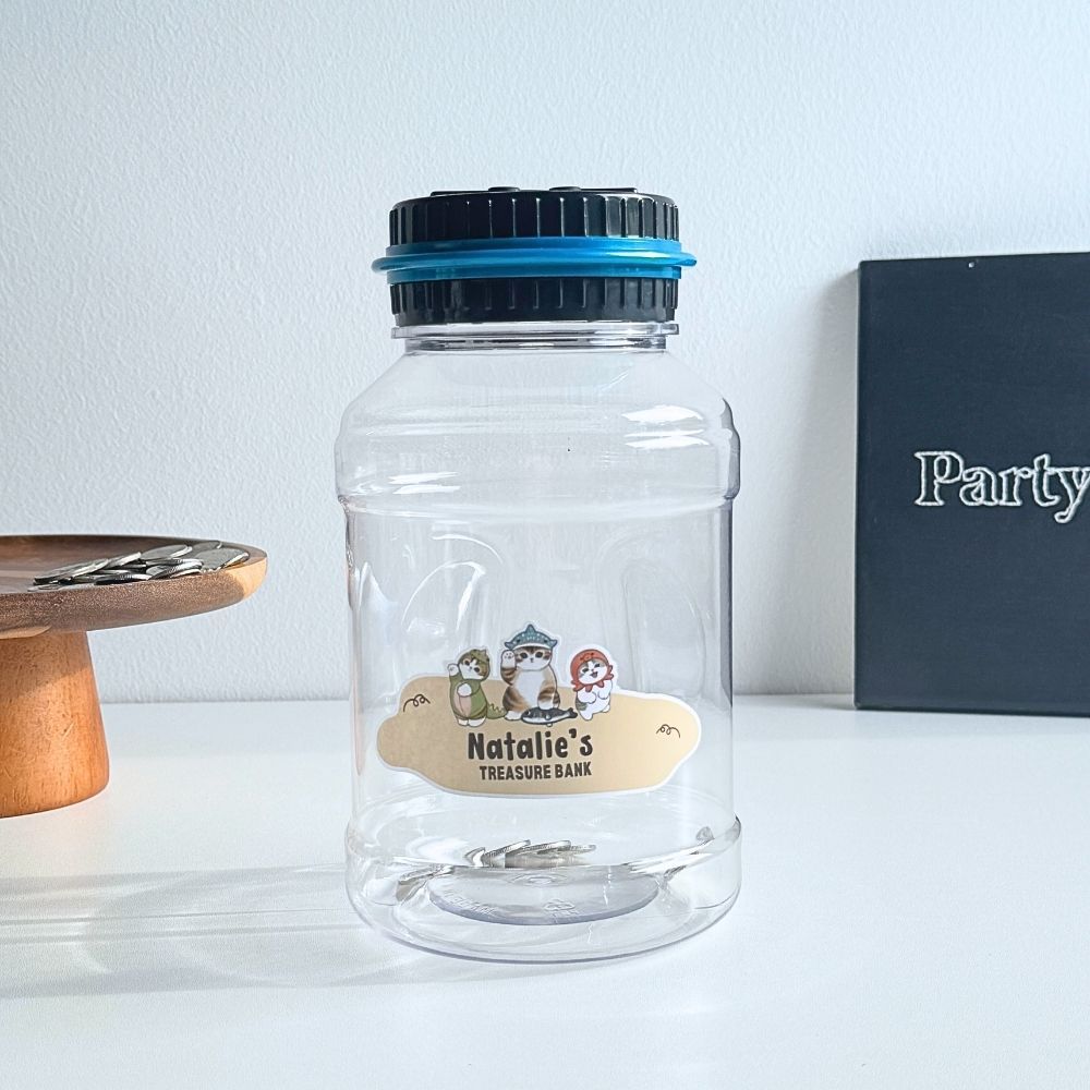 [SG Seller] - Personalised Piggy Bank with Digital Counter And LCD Display Kids Birthday Gift