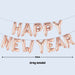 Happy New Year party Decoration Foil Balloon Tableware for New Year Party Decoration