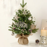 58cm Christmas Tree Rotating Music Box with Ornaments Christmas Decoration Gift