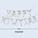 Happy New Year party Decoration Foil Balloon Tableware for New Year Party Decoration