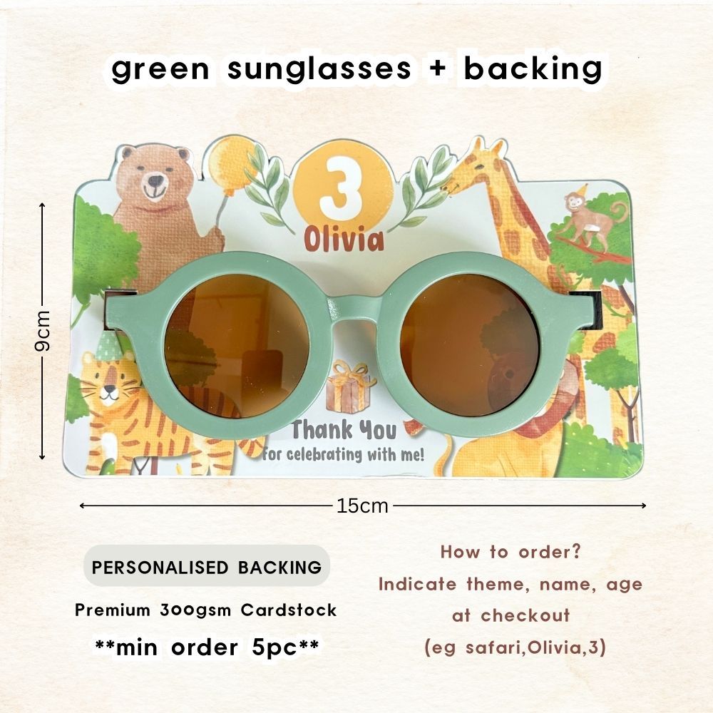 Kids Party Glasses Children SunGlasses Shades Foldable Sun Glasses