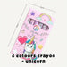 Crayon - 12 Colours 6 Colours