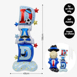 [SG Instock] Fathers Day Banner Balloon Decoration Father's Day Cake Topper Best Dad Ever Happy Father Day Gift