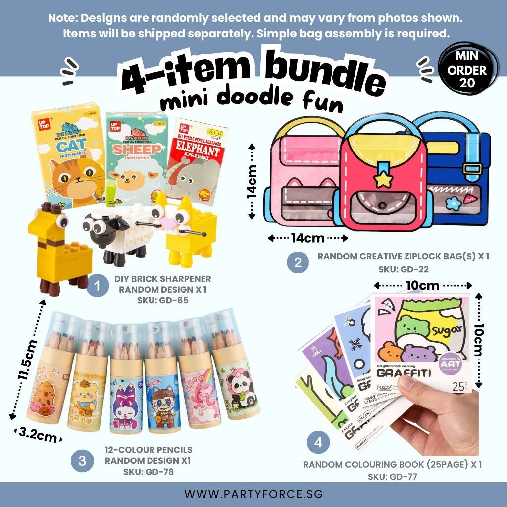 All goodie bag gift for Kid's Birthday Children's day Christmas