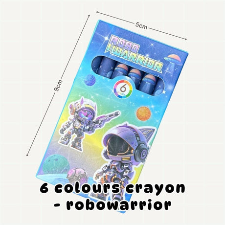 Crayon - 12 Colours 6 Colours