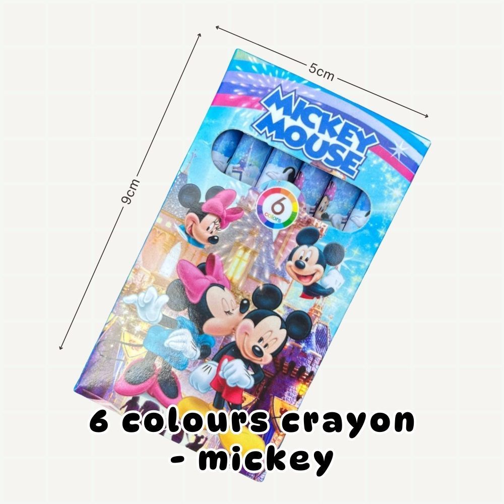 Crayon - 12 Colours 6 Colours