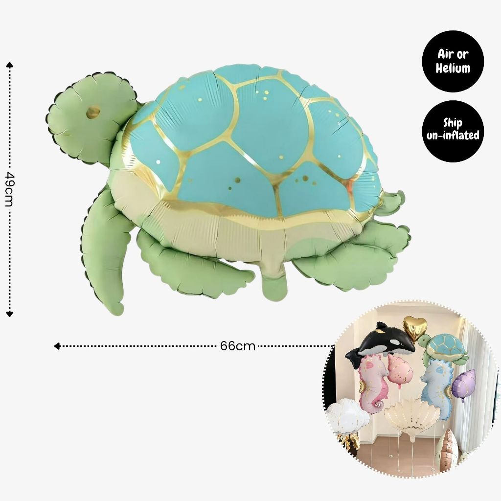 Personalised Under the Sea Animal Theme Birthday Party Decoration
