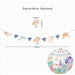 [SG Instock] - Personalised Mermaid Theme Birthday Party Balloon Banner Decoration