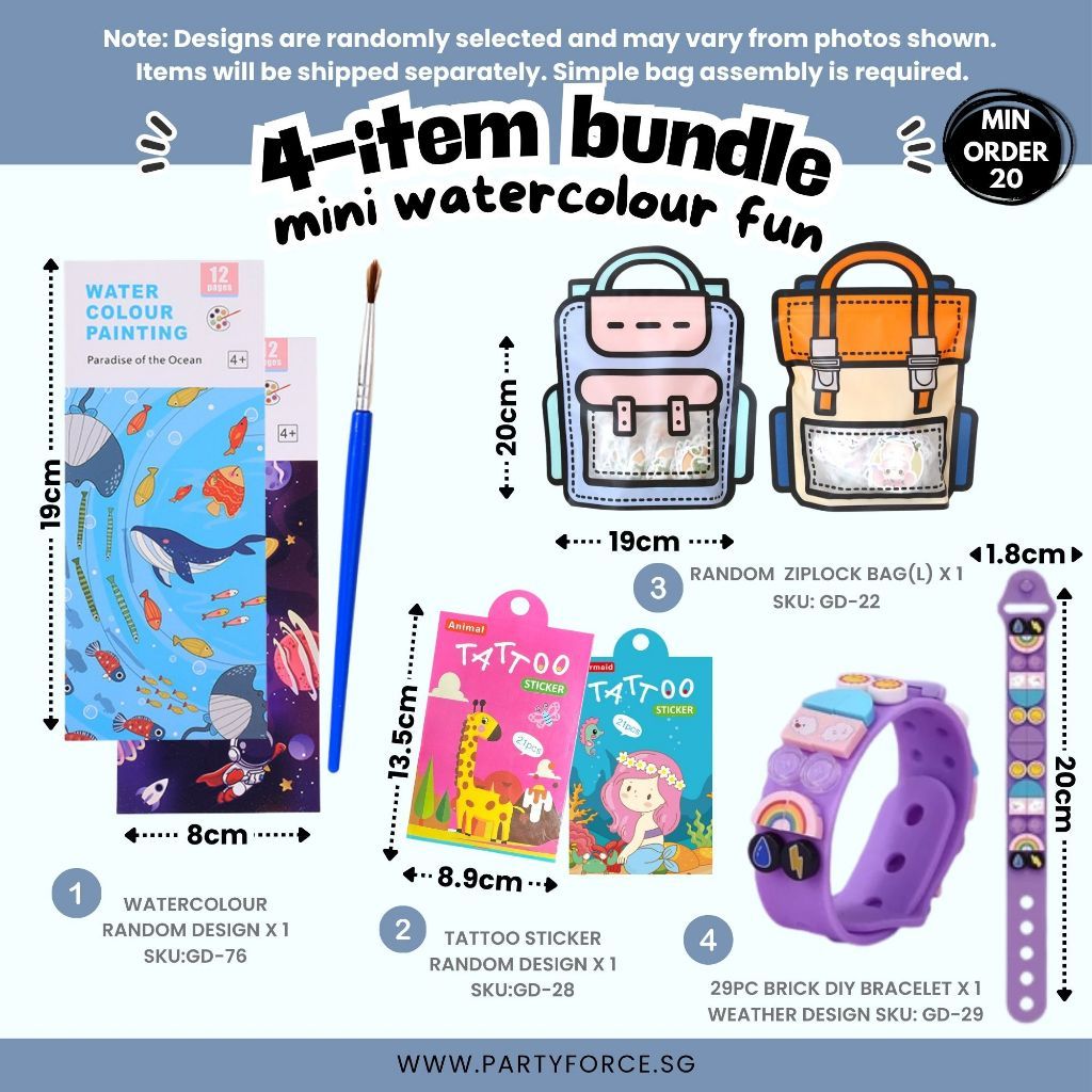 All goodie bag gift for Kid's Birthday Children's day Christmas