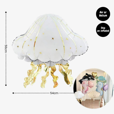 Personalised Under the Sea Animal Theme Birthday Party Decoration