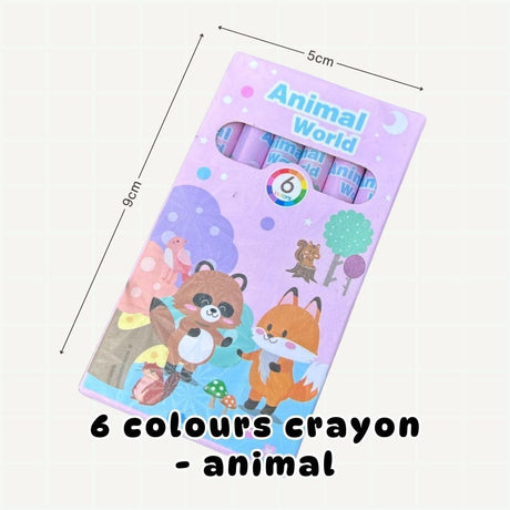 Crayon - 12 Colours 6 Colours