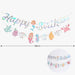 [SG Instock] - Personalised Mermaid Theme Birthday Party Balloon Banner Decoration