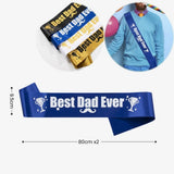 [SG Instock] Fathers Day Banner Balloon Decoration Father's Day Cake Topper Best Dad Ever Happy Father Day Gift