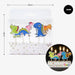Personalised Dinosaur Theme Birthday Balloon Party Balloon Banner Decoration