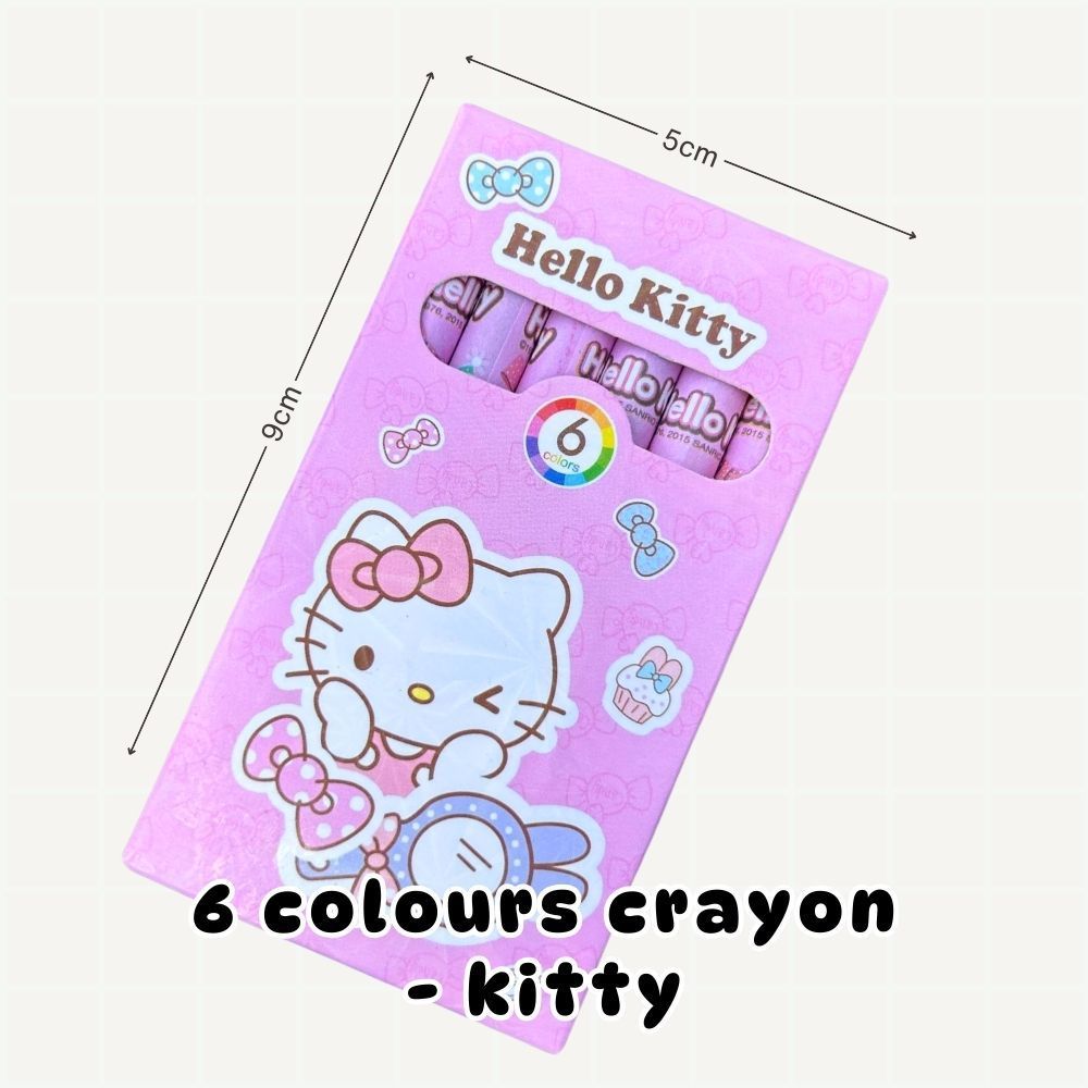 Crayon - 12 Colours 6 Colours