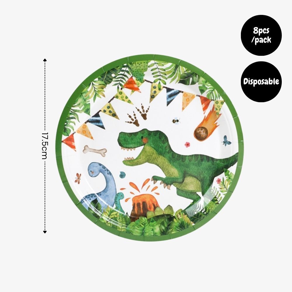 Personalised Dinosaur Theme Birthday Balloon Party Balloon Banner Decoration