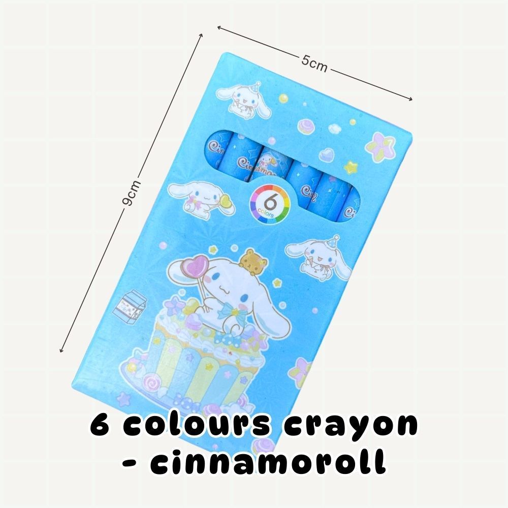 Crayon - 12 Colours 6 Colours