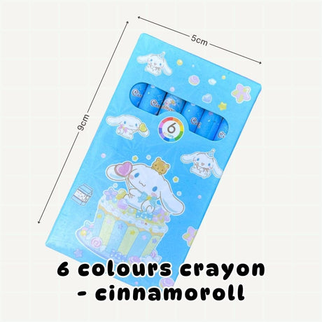 Crayon - 12 Colours 6 Colours