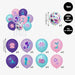 [SG Instock] - Personalised Mermaid Theme Birthday Party Balloon Banner Decoration