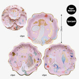 [SG Instock] - Personalised Mermaid Theme Birthday Party Balloon Banner Decoration
