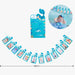 [SG Instock] - Personalised Mermaid Theme Birthday Party Balloon Banner Decoration
