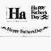 [SG Instock] Fathers Day Banner Balloon Decoration Father's Day Cake Topper Best Dad Ever Happy Father Day Gift
