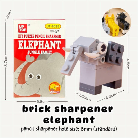 DIY Animal Brick Pencil Sharpener