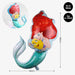 [SG Instock] - Personalised Mermaid Theme Birthday Party Balloon Banner Decoration