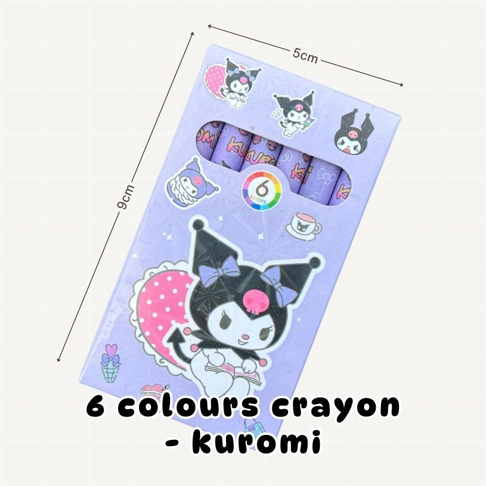 Crayon - 12 Colours 6 Colours